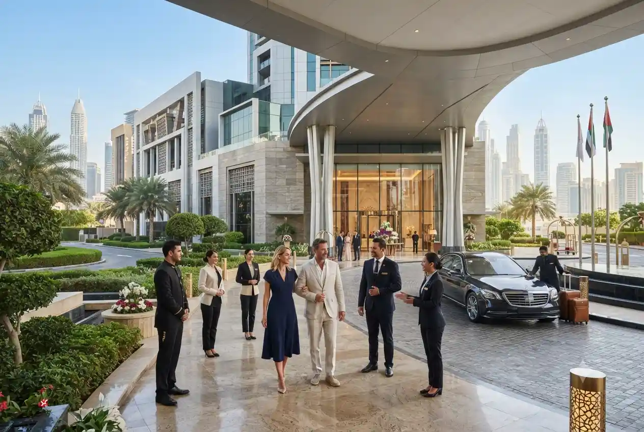 Rotana hotel in Dubai representing hospitality career opportunities