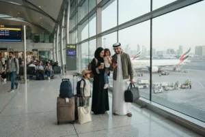 Travellers preparing for budget tour packages from Dubai