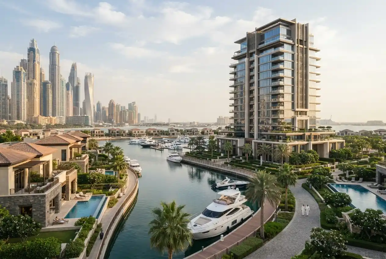 Prestige real estate Dubai luxury properties and residential buildings