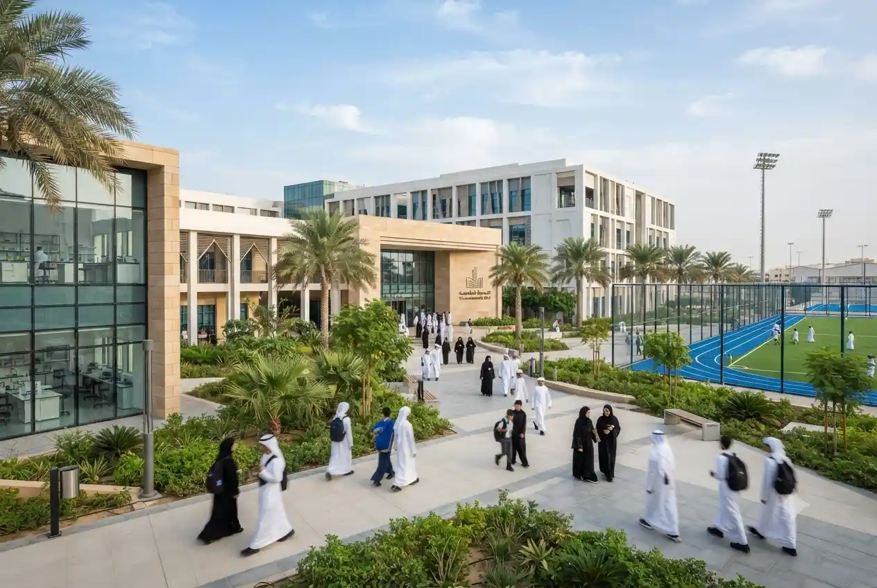Zayed Educational Complex in Sharjah UAE